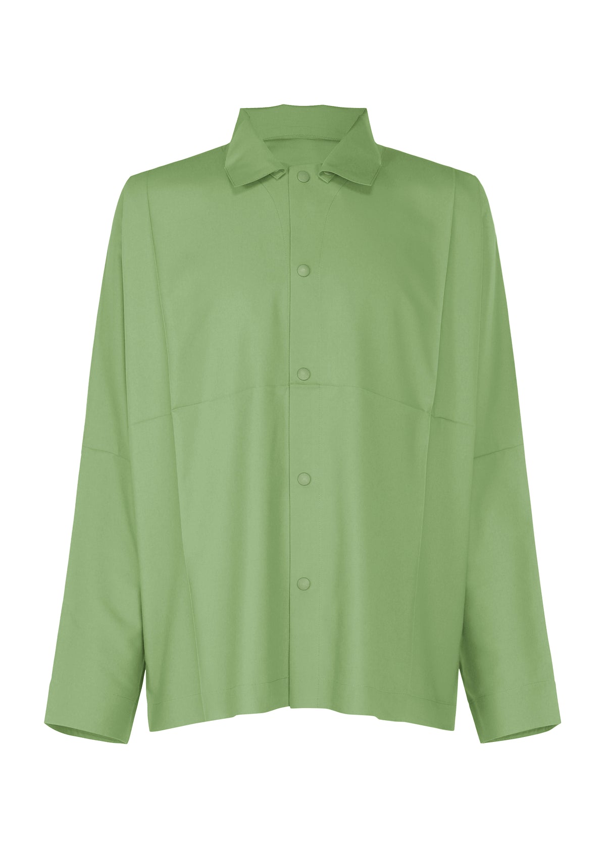 COMPACT SHIRT、メンズ_トップス_シャツ、グリーン