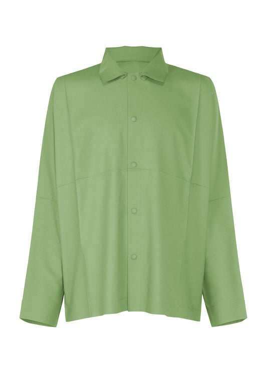 COMPACT SHIRT、メンズ_トップス_シャツ、グリーン