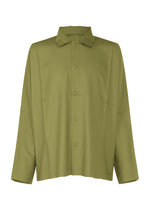 COMPACT SHIRT、メンズ_トップス_シャツ、カーキ
