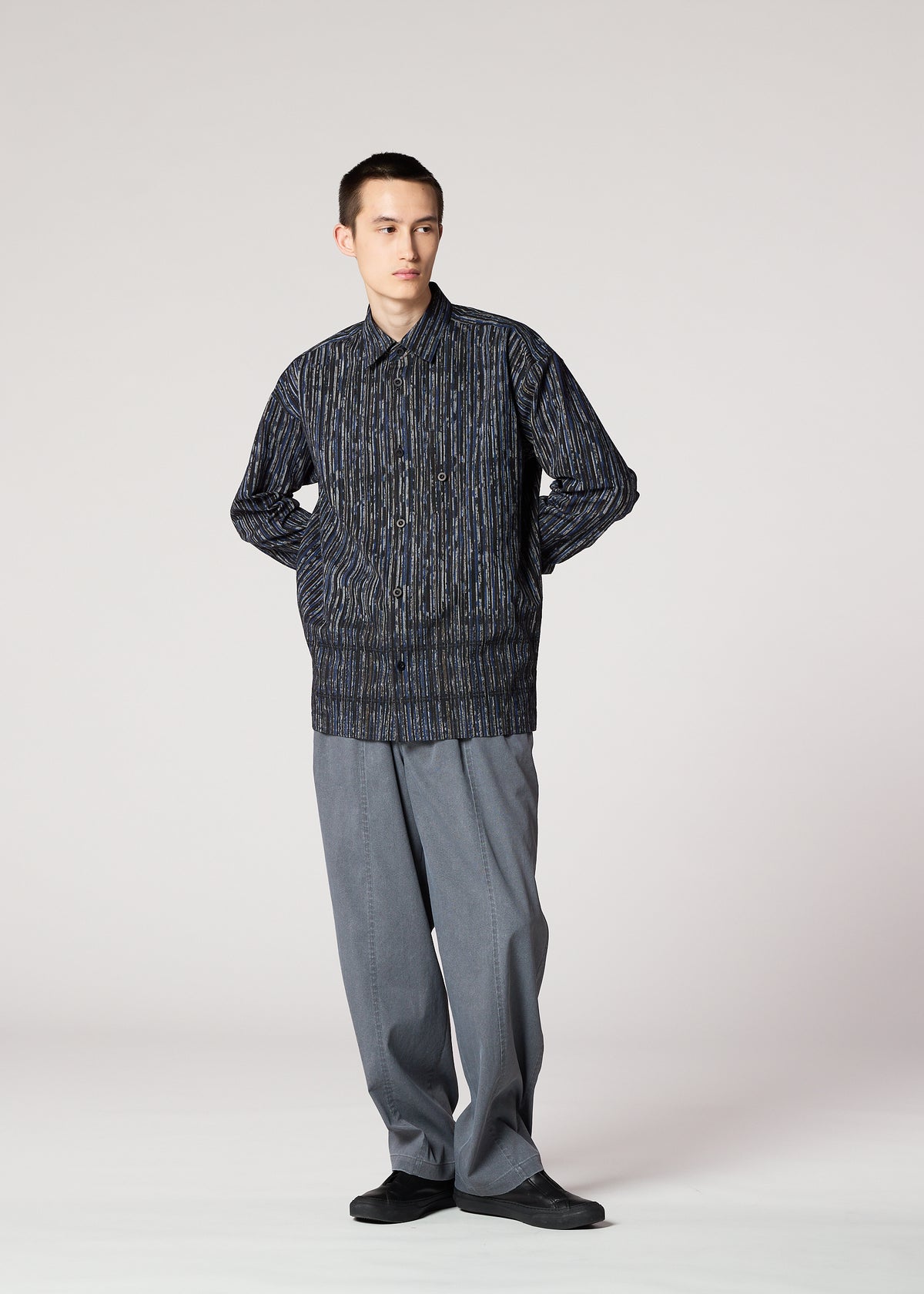 CURVINESS SHIRT、メンズ_トップス_シャツ、着用画像4