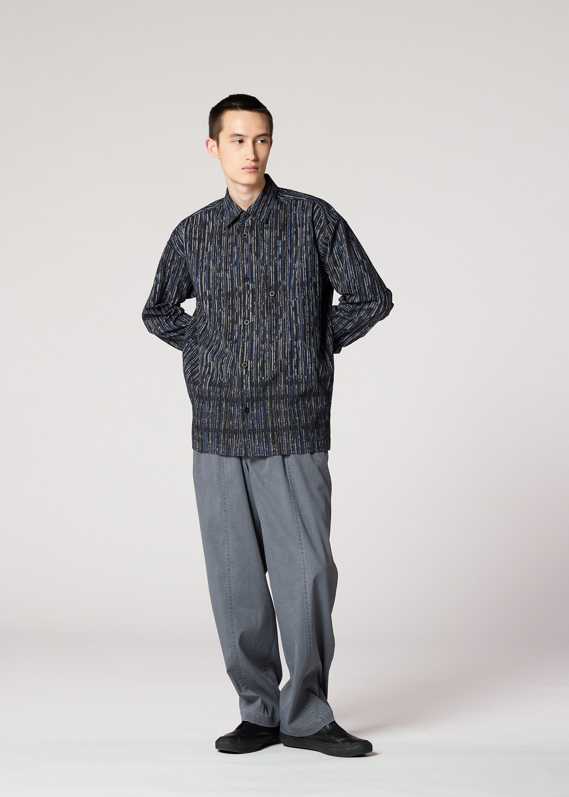 CURVINESS SHIRT、メンズ_トップス_シャツ、着用画像4