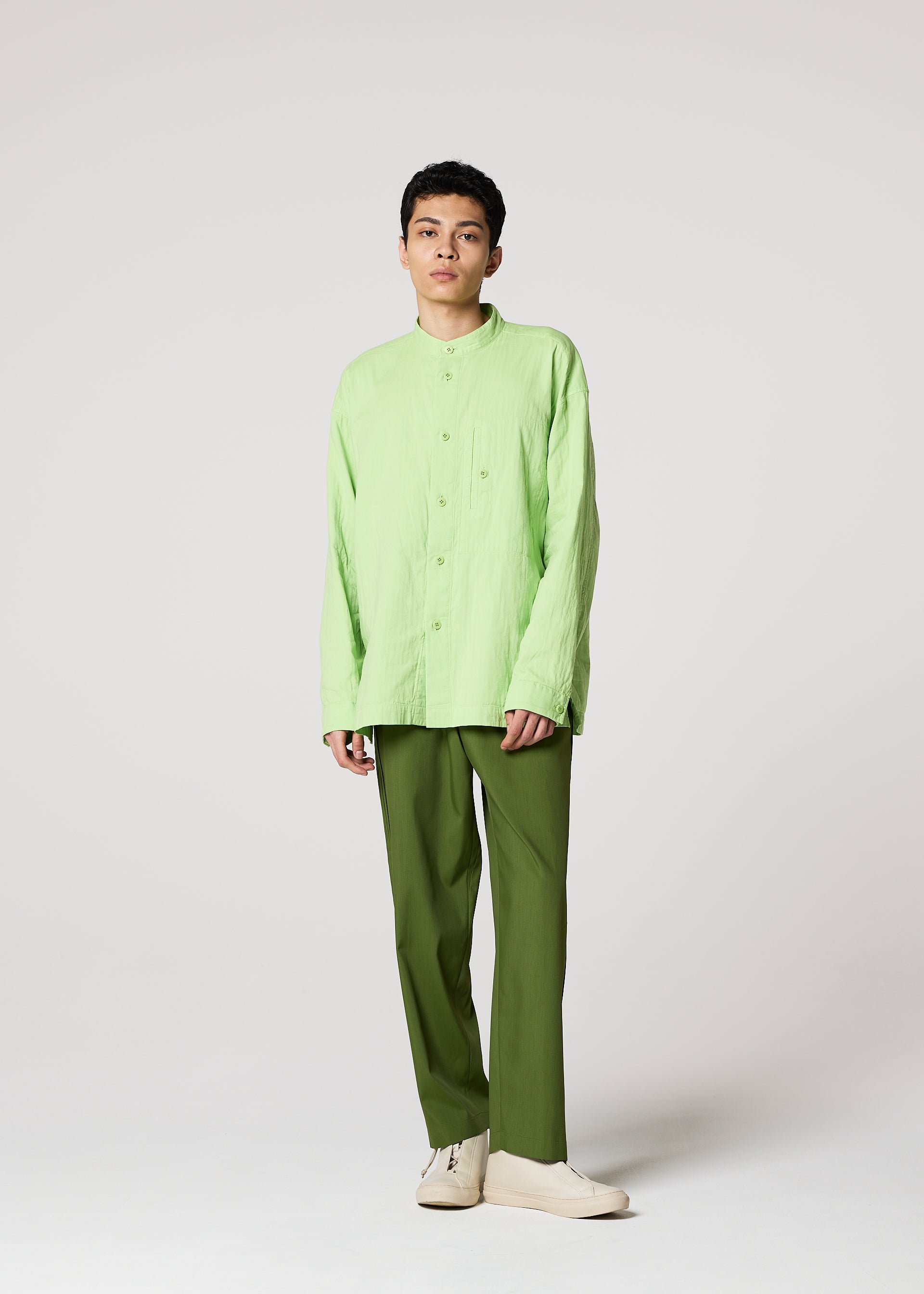 DOUBLE FACE COTTON SHIRT – isseymiyake.com