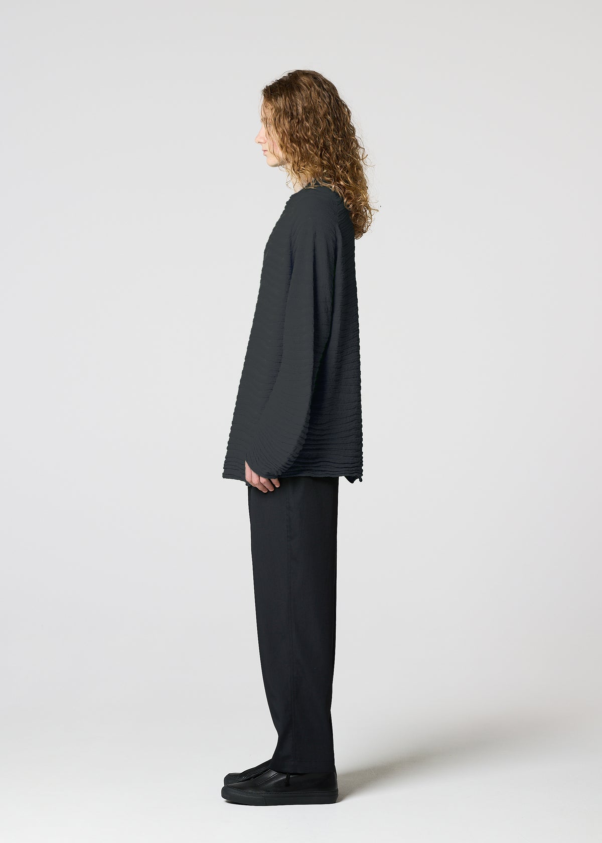 ENGRAVE KNIT、メンズ_ニット、着用画像2