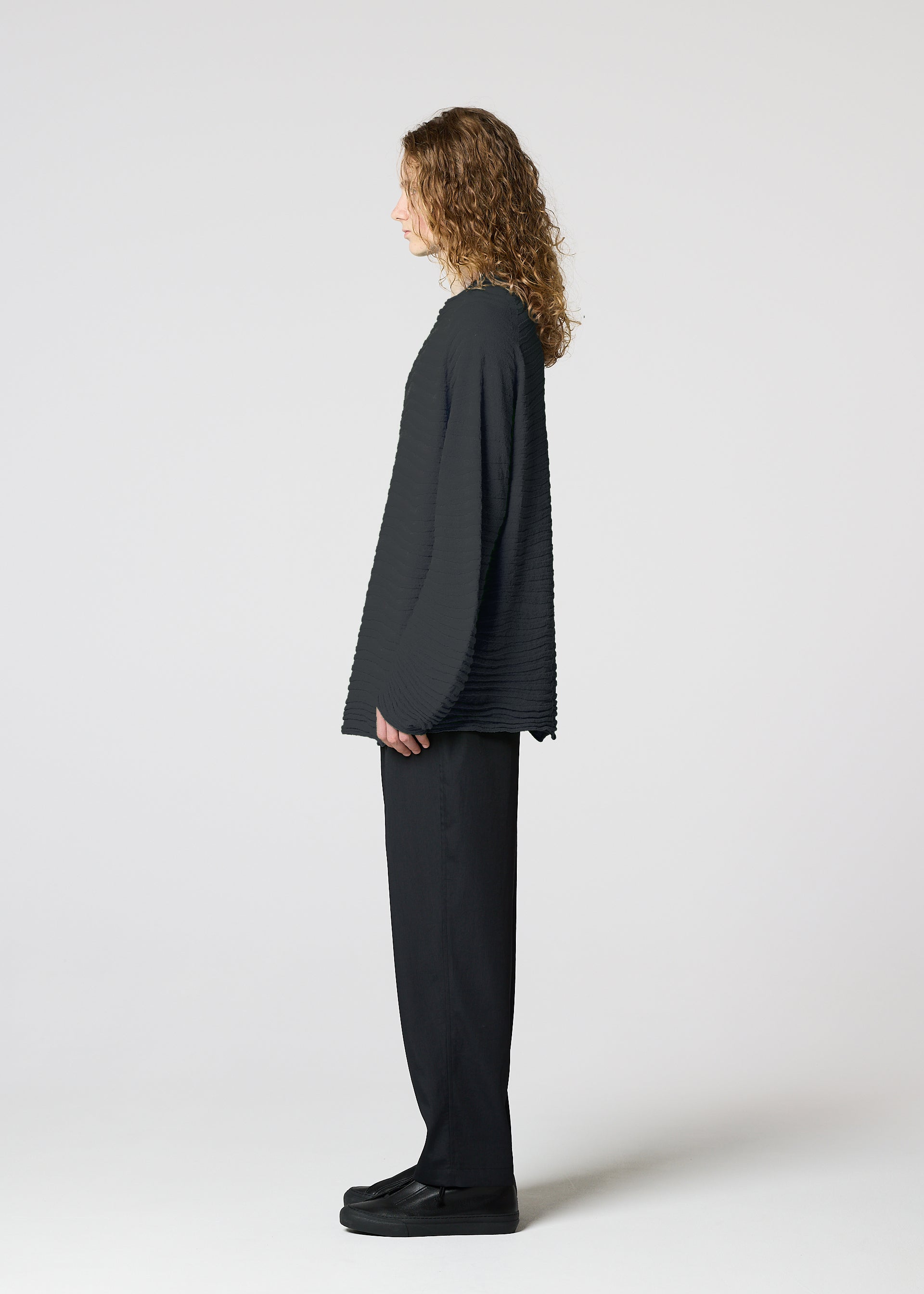 ENGRAVE KNIT、メンズ_ニット、着用画像2