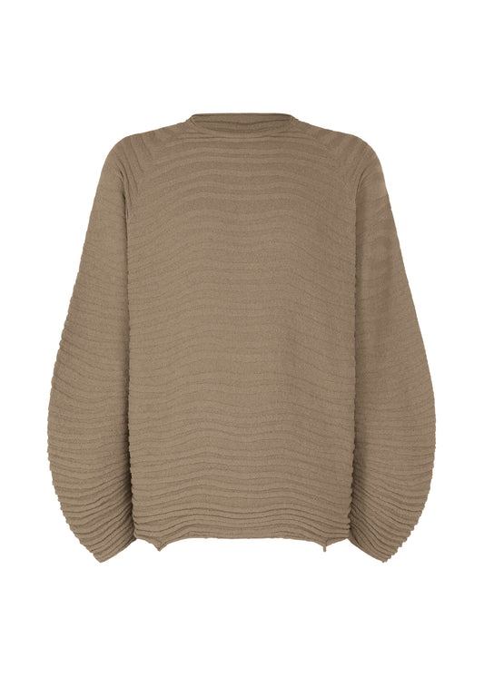 ENGRAVE KNIT、メンズ_ニット、ベージュ