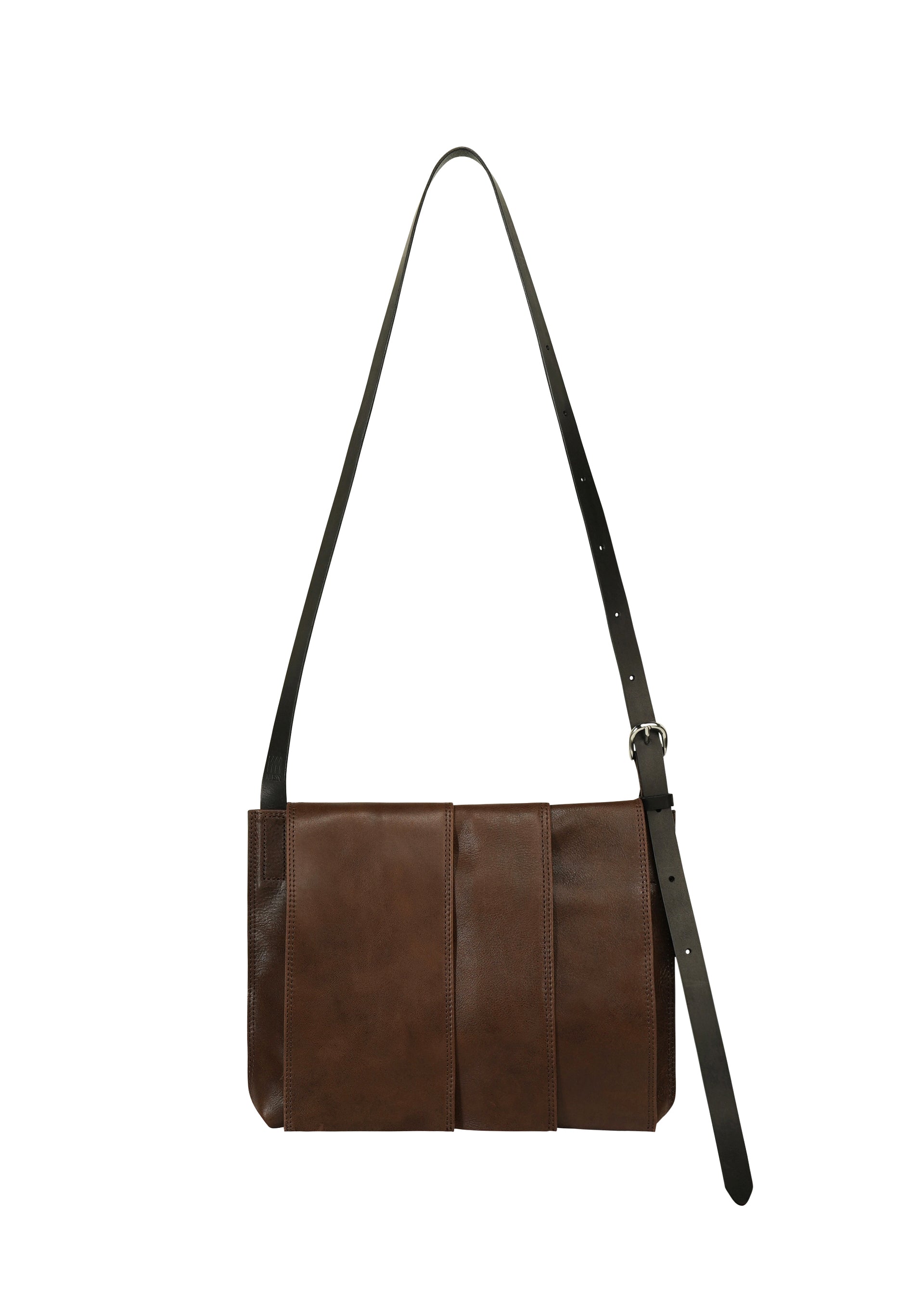 LEATHER PLEATS、バッグ&財布_ショルダーバッグ、ブラウン