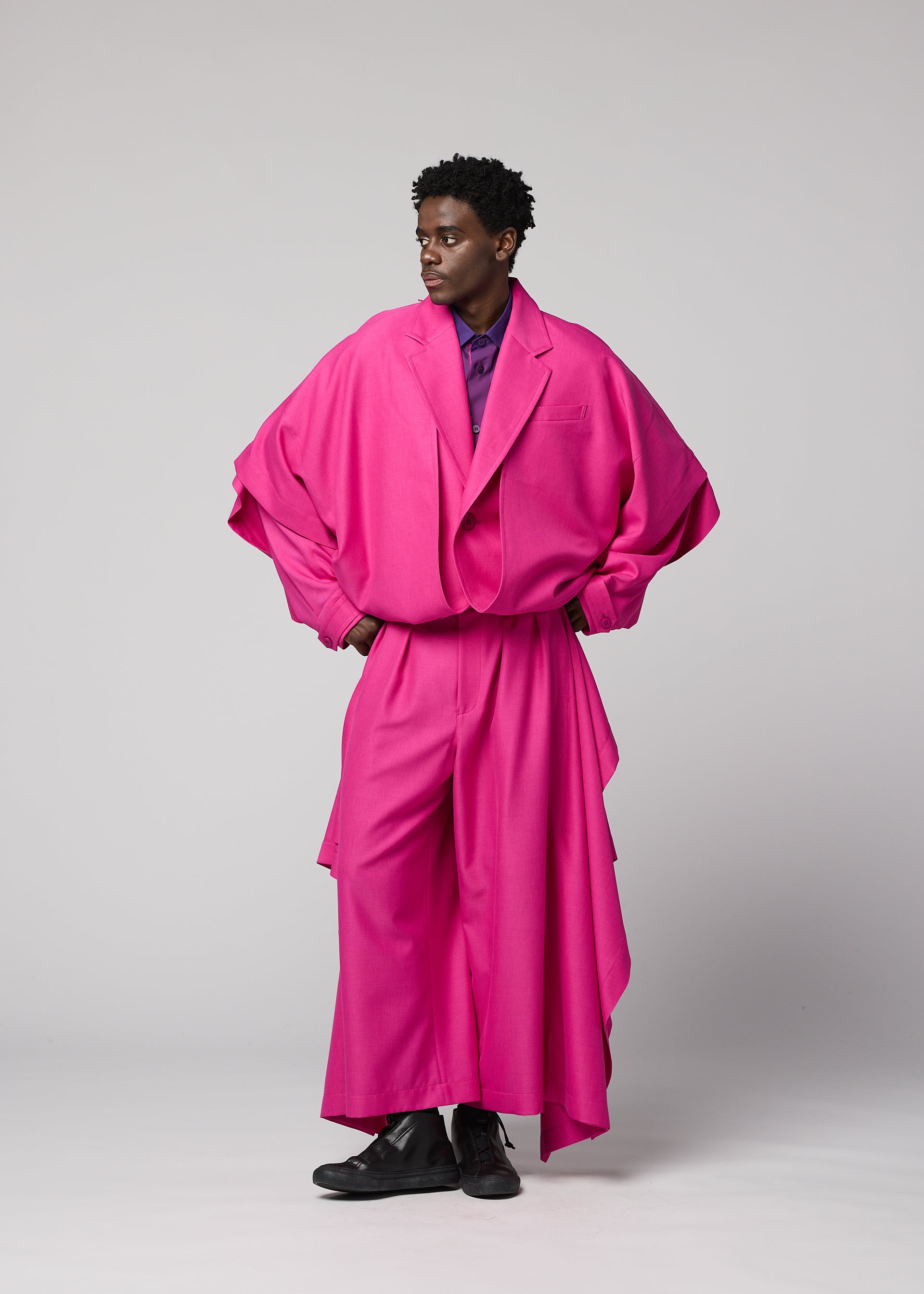 BREEZE DRAPE、メンズ_ジャケット&コート_コート、着用画像5