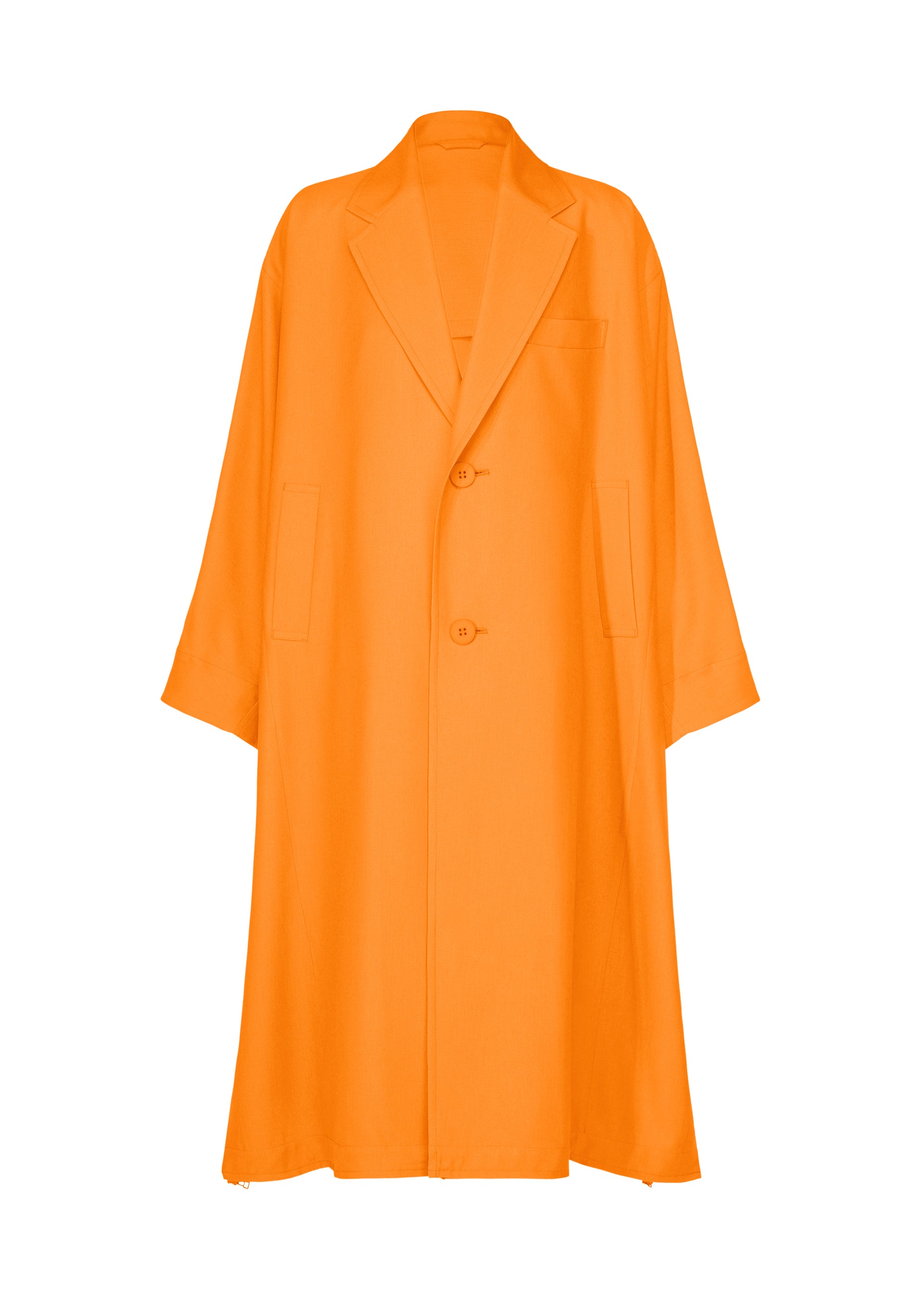 BREEZE DRAPE、メンズ_ジャケット&コート_コート、オレンジ