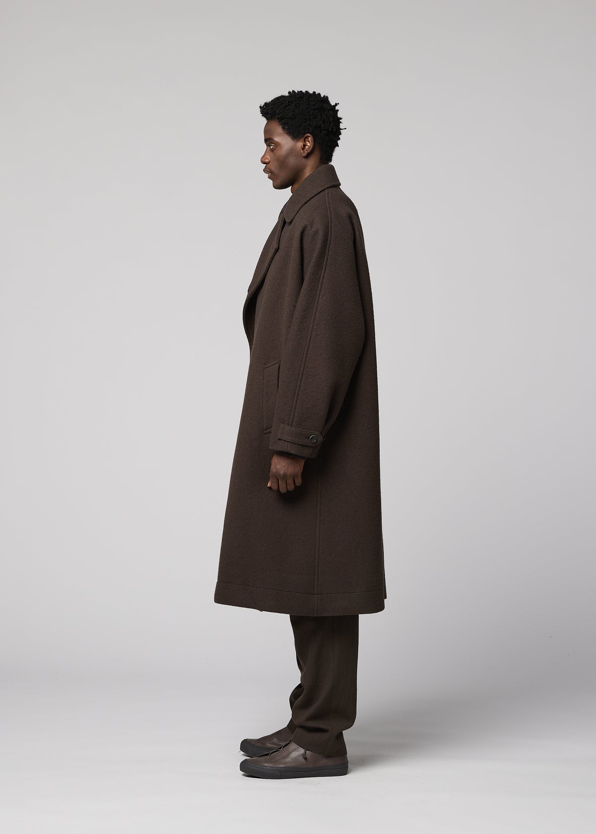 FULLER WOOL、メンズ_ジャケット&コート_コート、着用画像2