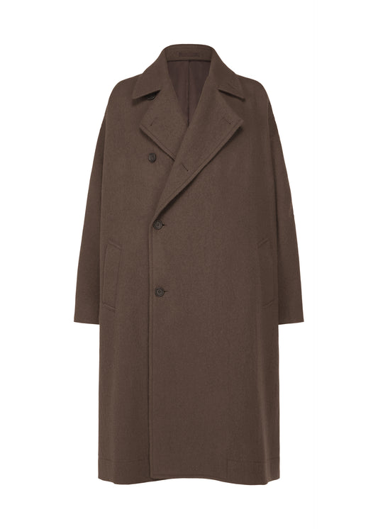FULLER WOOL、メンズ_ジャケット&コート_コート、ブラウン