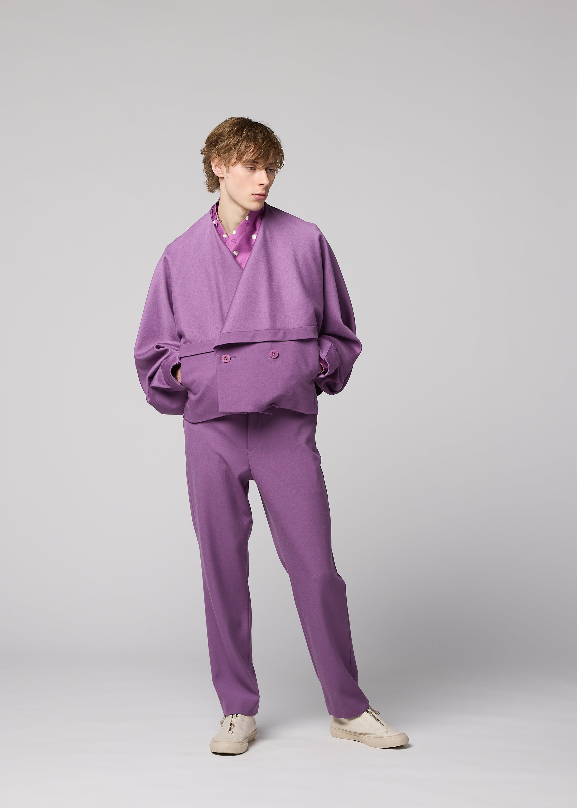me by ISSEYMIYAKE ジャケット　ベロア FRONT BACK – isseymiyake.com