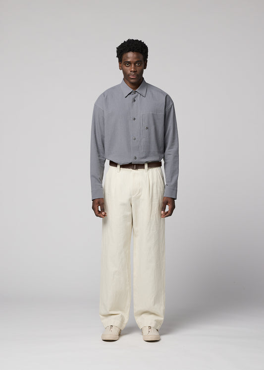 TOUGH WOOL COTTON、メンズ_パンツ、着用画像1