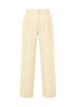 TOUGH WOOL COTTON、メンズ_パンツ、ホワイト