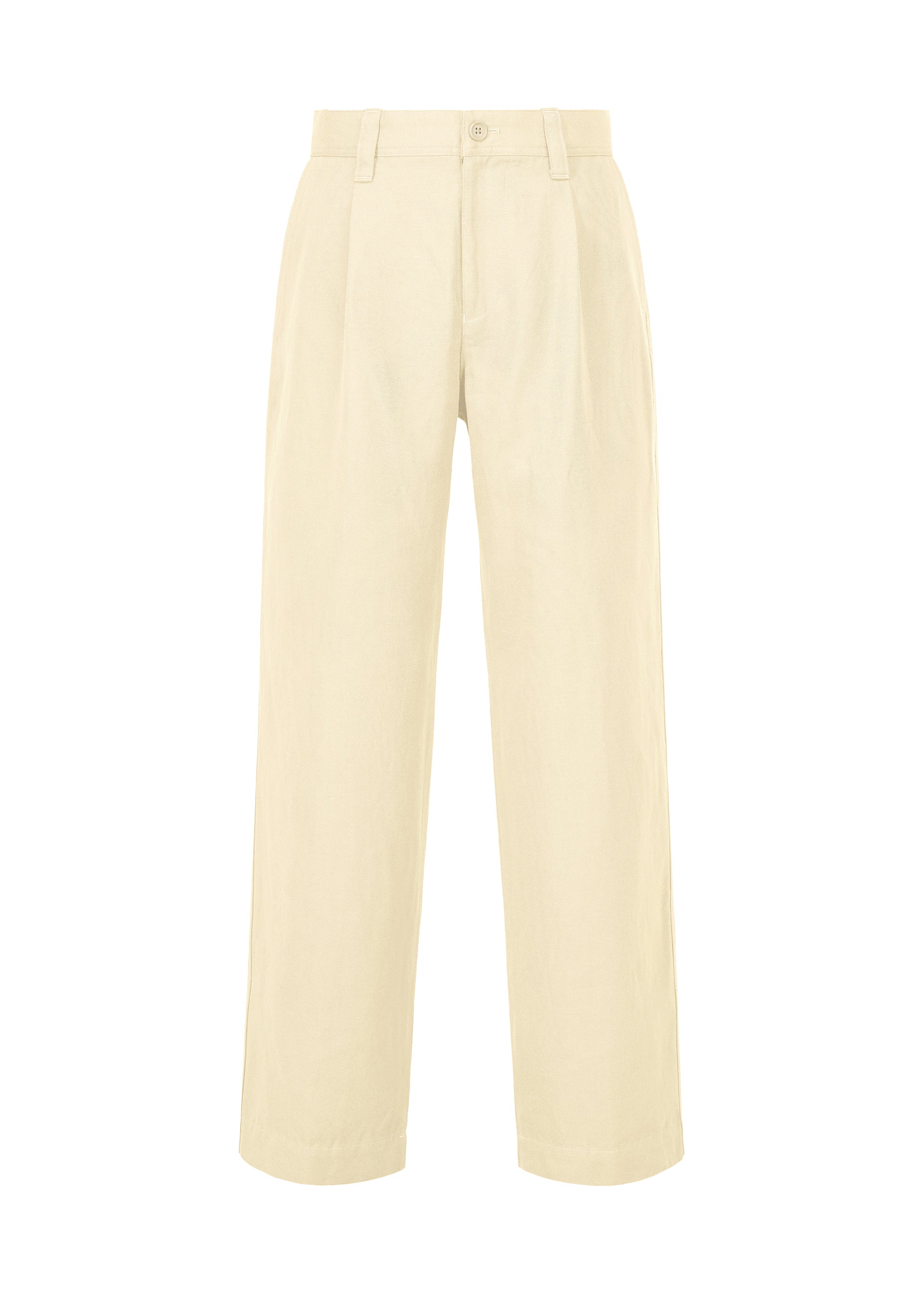 TOUGH WOOL COTTON、メンズ_パンツ、ホワイト