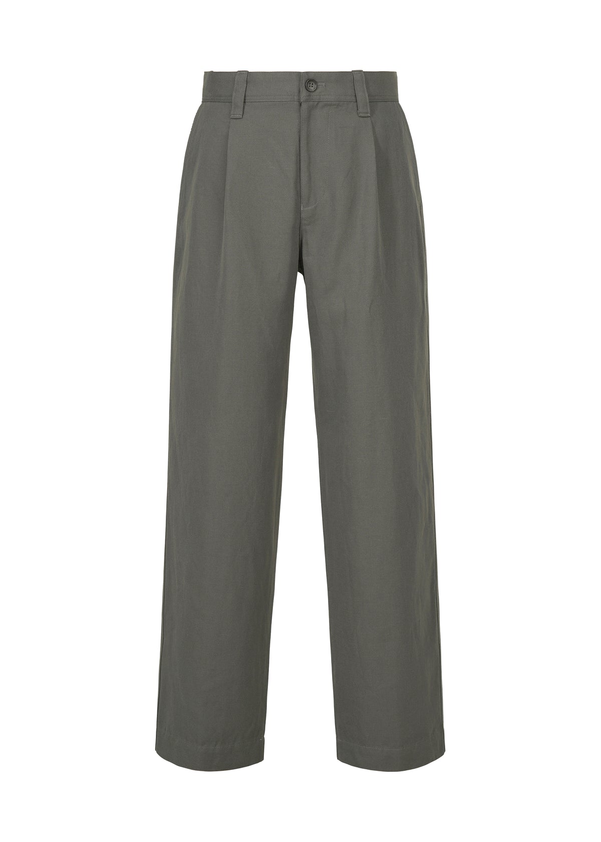 TOUGH WOOL COTTON、メンズ_パンツ、グレー