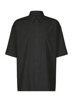 WHITE SHIRT、メンズ_トップス_シャツ、ブラック