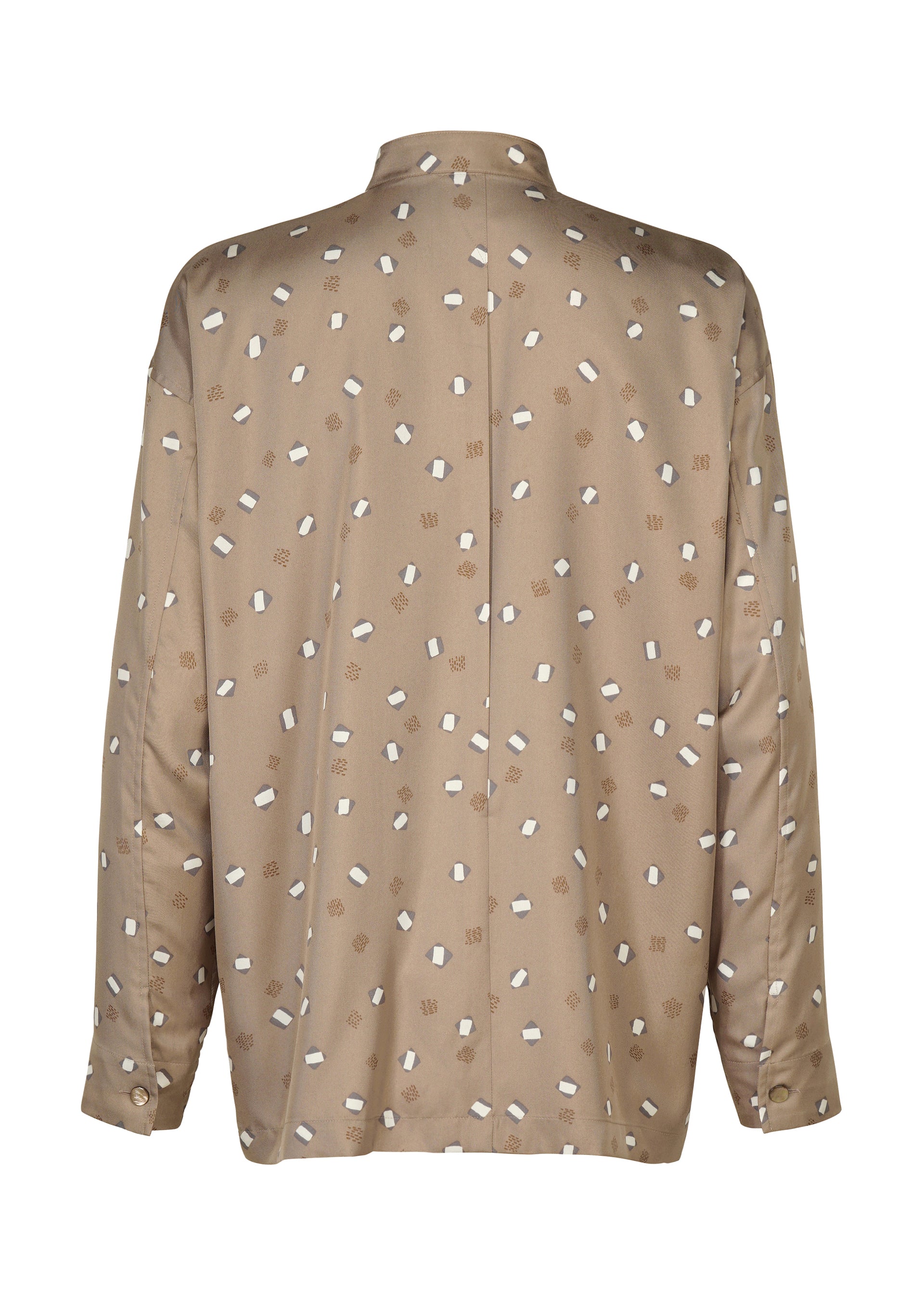 MERRY SATIN SHIRT、メンズ_トップス_シャツ、ディテール画像1