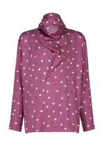 MERRY SATIN SHIRT、メンズ_トップス_シャツ、パープル