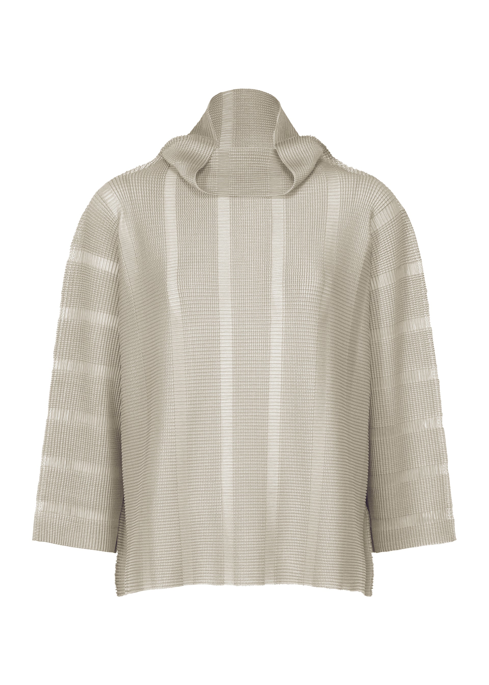 STRIPE KNIT STRETCH PLEATS – isseymiyake.com