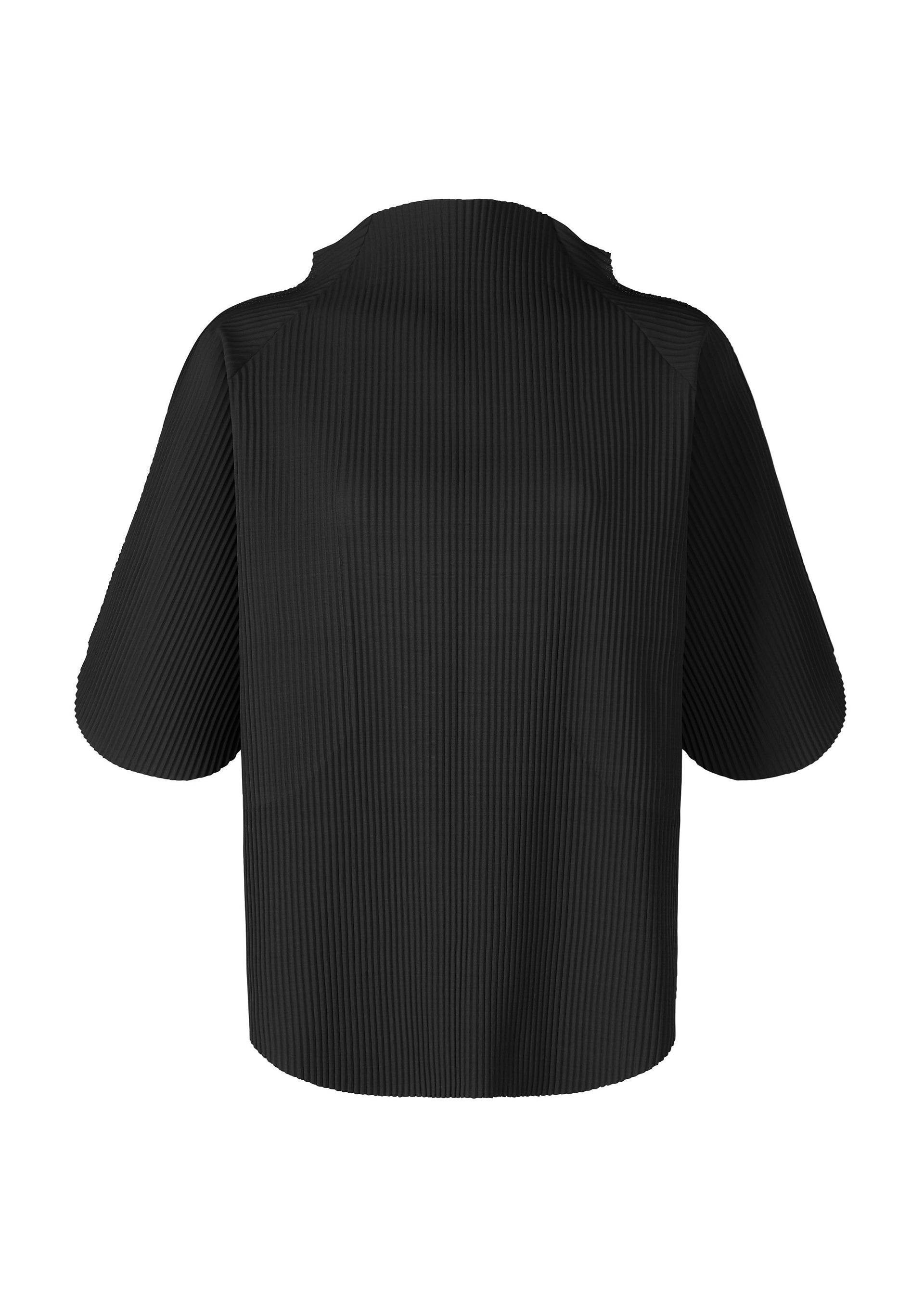 WING PLEATS、ウィメンズ_トップス_トップ、ブラック