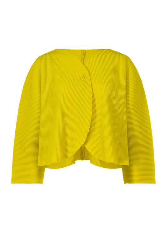 BALL PLEATS、ウィメンズ_トップス_カーディガン、イエロー