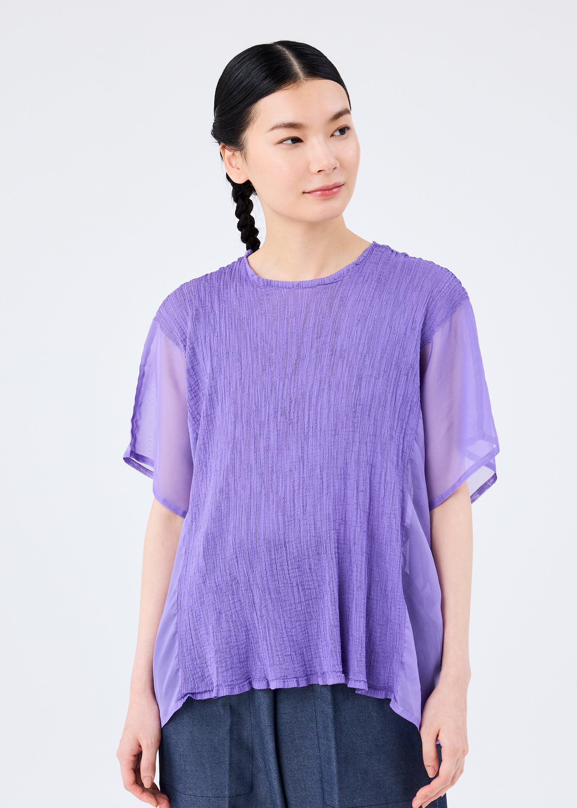 SHEER SEE-THROUGH CREPE – isseymiyake.com