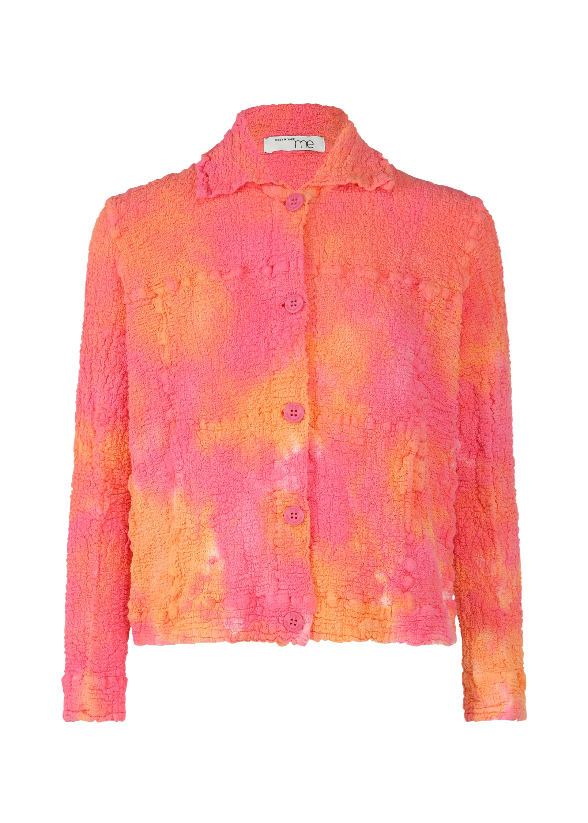 me ISSEY MIYAKE/CAULIFLOWER JACKET/オレンジ CAULIFLOWER JACKET – ISSEY MIYAKE ONLINE STORE