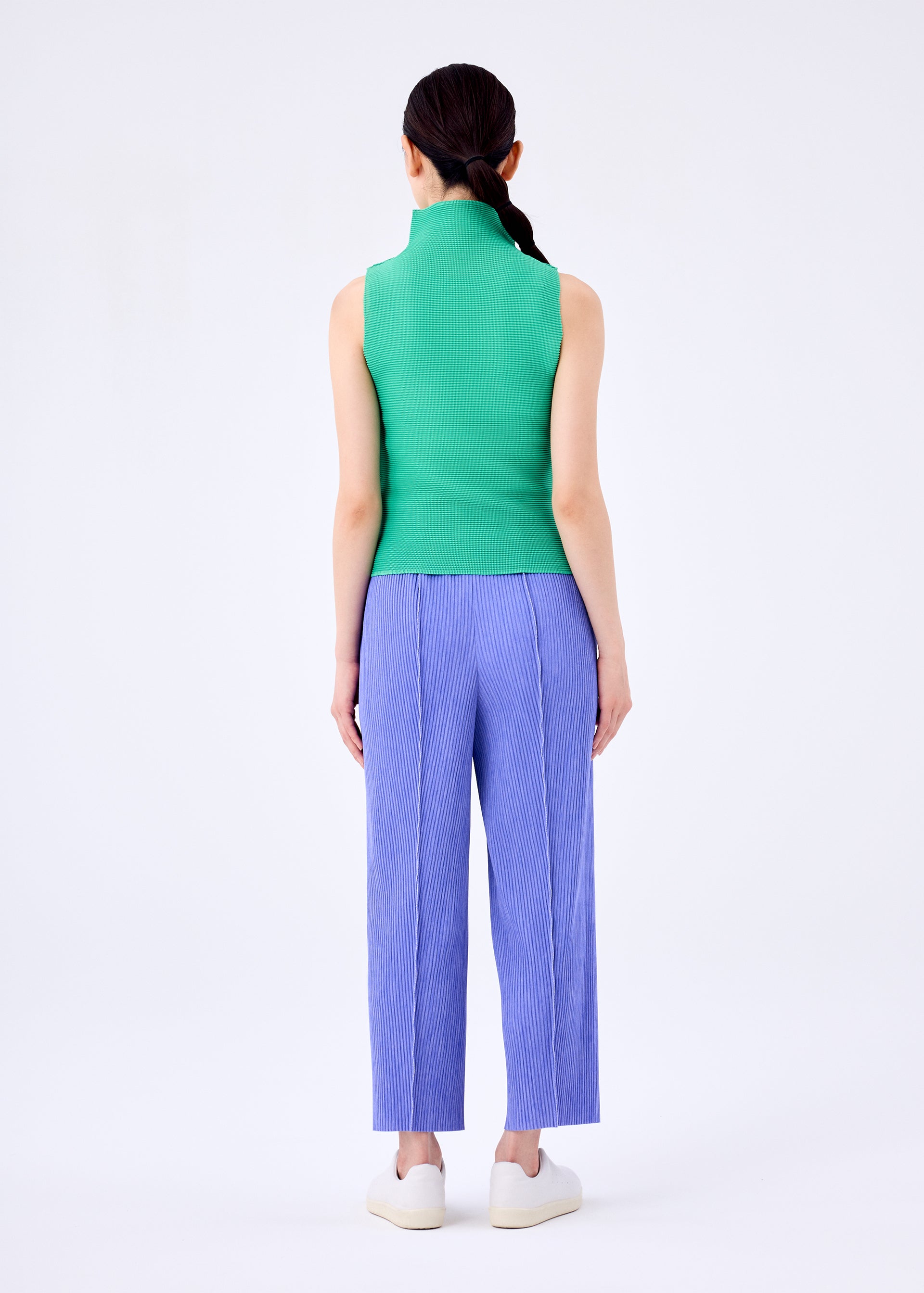 イッセイミヤケ Me Fine Knit Pleats プリーツパンツ me ISSEY MIYAKE ミーイッセイミヤケ 24AW FINE KNIT PLEATS