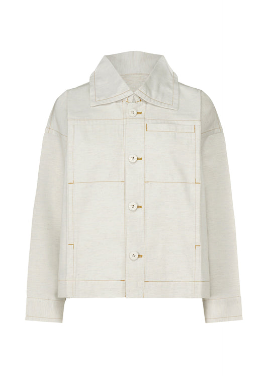 REmeTEX DENIM COLOR、ウィメンズ_ジャケット&コート_ジャケット＆ブルゾン、ホワイト、ホワイト
