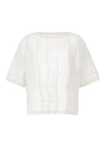 DICE PLEATS SHIRT