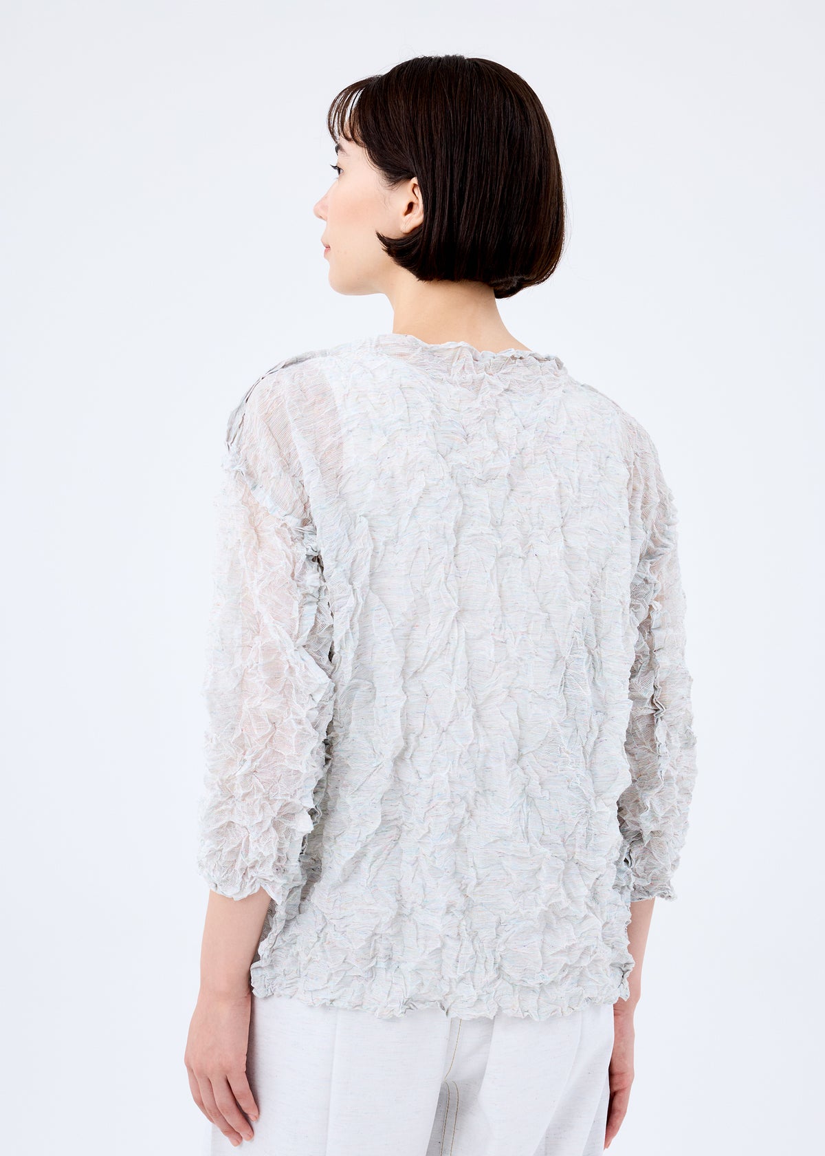 REmeTEX SHEER MERINGUE、ウィメンズ_トップス_トップ、着用画像2