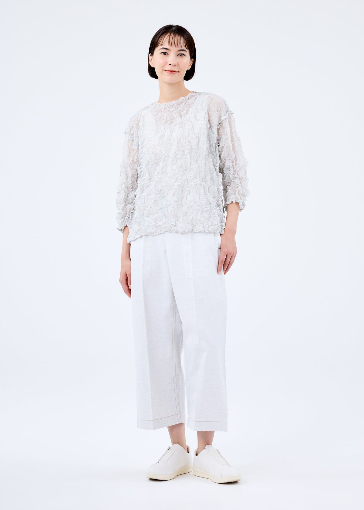 REmeTEX SHEER MERINGUE、ウィメンズ_トップス_トップ、着用画像3