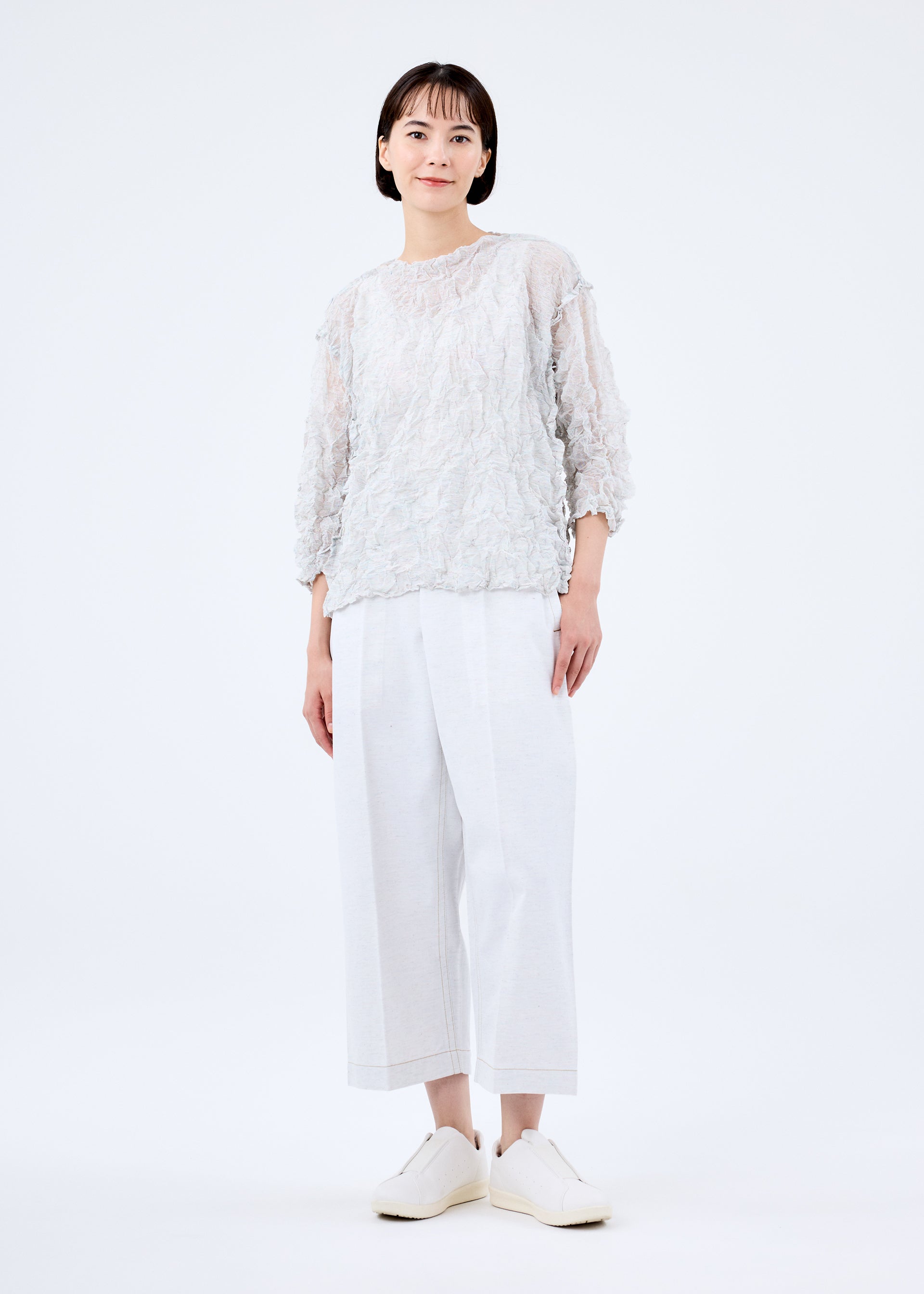 REmeTEX SHEER MERINGUE、ウィメンズ_トップス_トップ、着用画像3