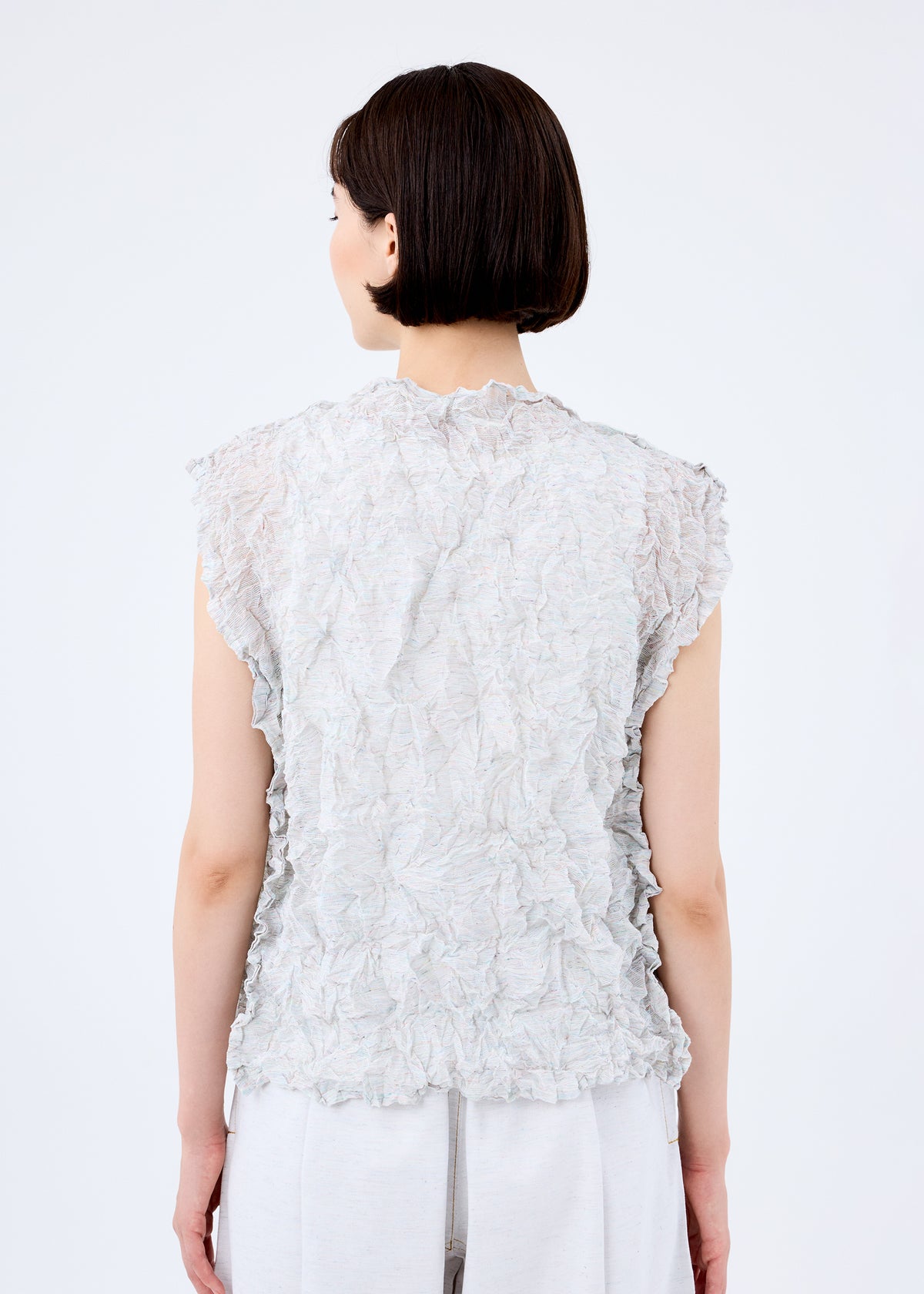 REmeTEX SHEER MERINGUE、ウィメンズ_トップス_トップ、着用画像2