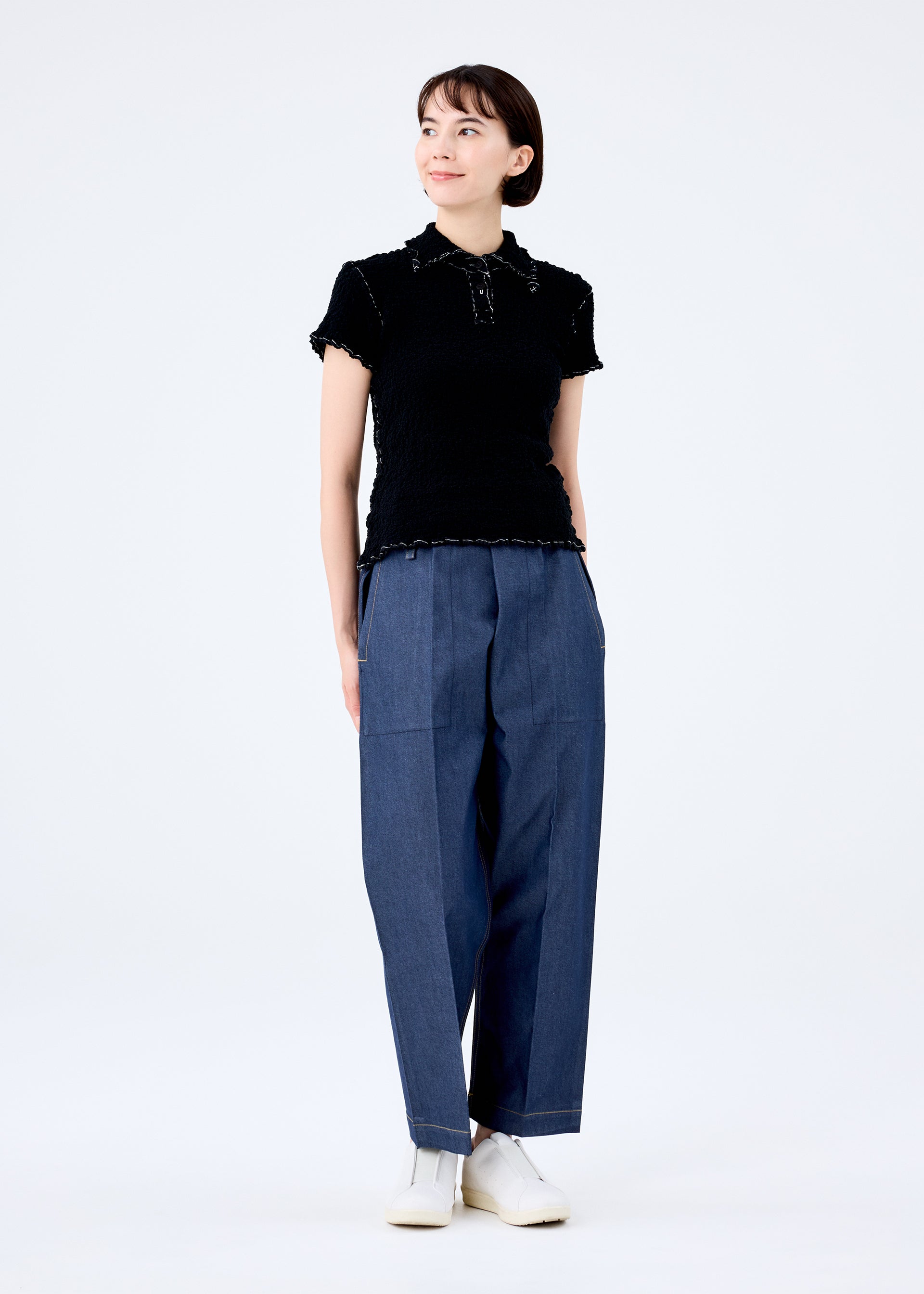 CAULIFLOWER COLOR 2, WOMEN, WEARING IMAGE Tops