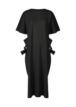 FLAT JERSEY、ウィメンズ_ワンピース、ブラック
