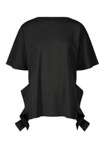 FLAT JERSEY、ウィメンズ_トップス_トップ、ブラック