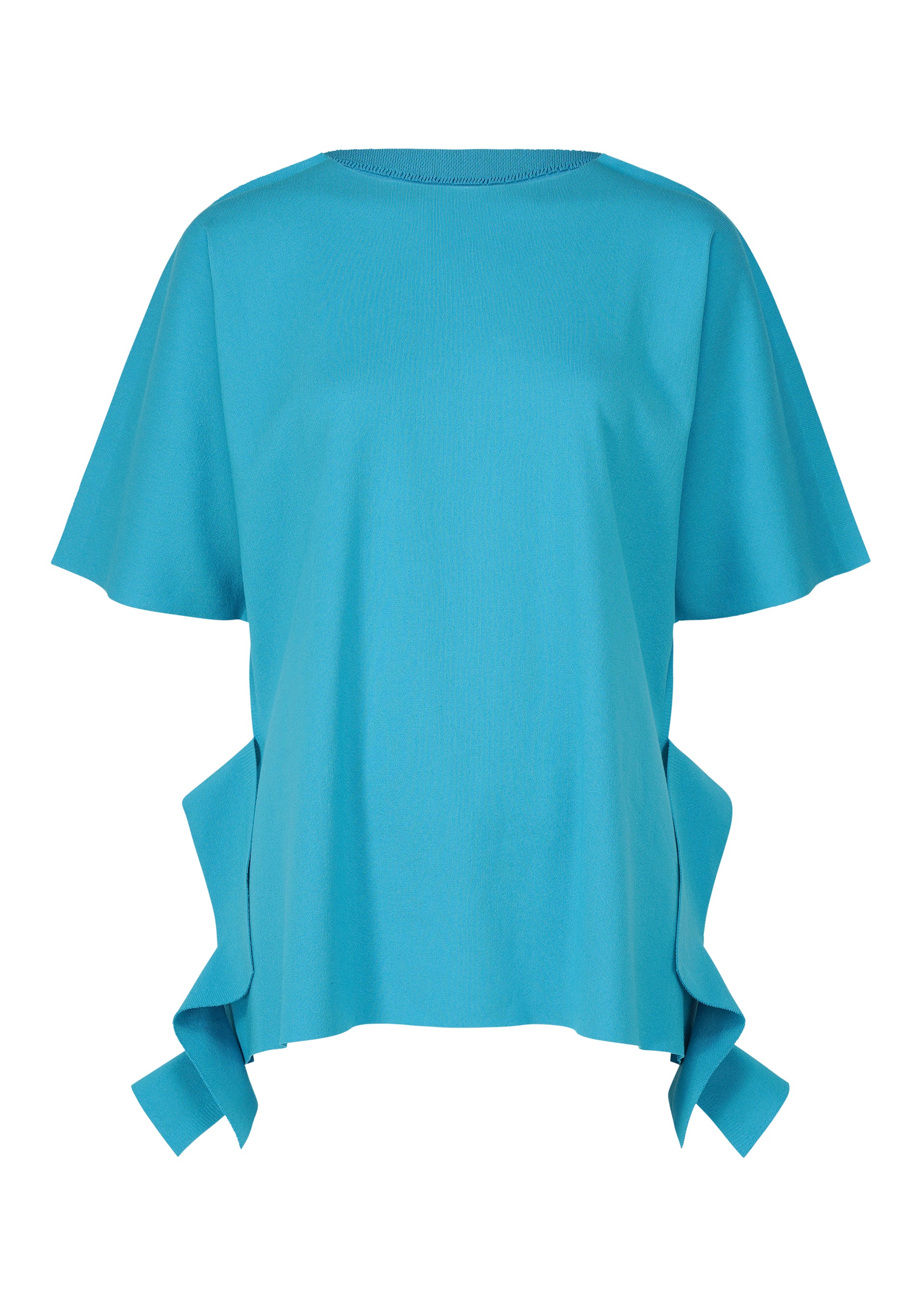 FLAT JERSEY、ウィメンズ_トップス_トップ、ブルー