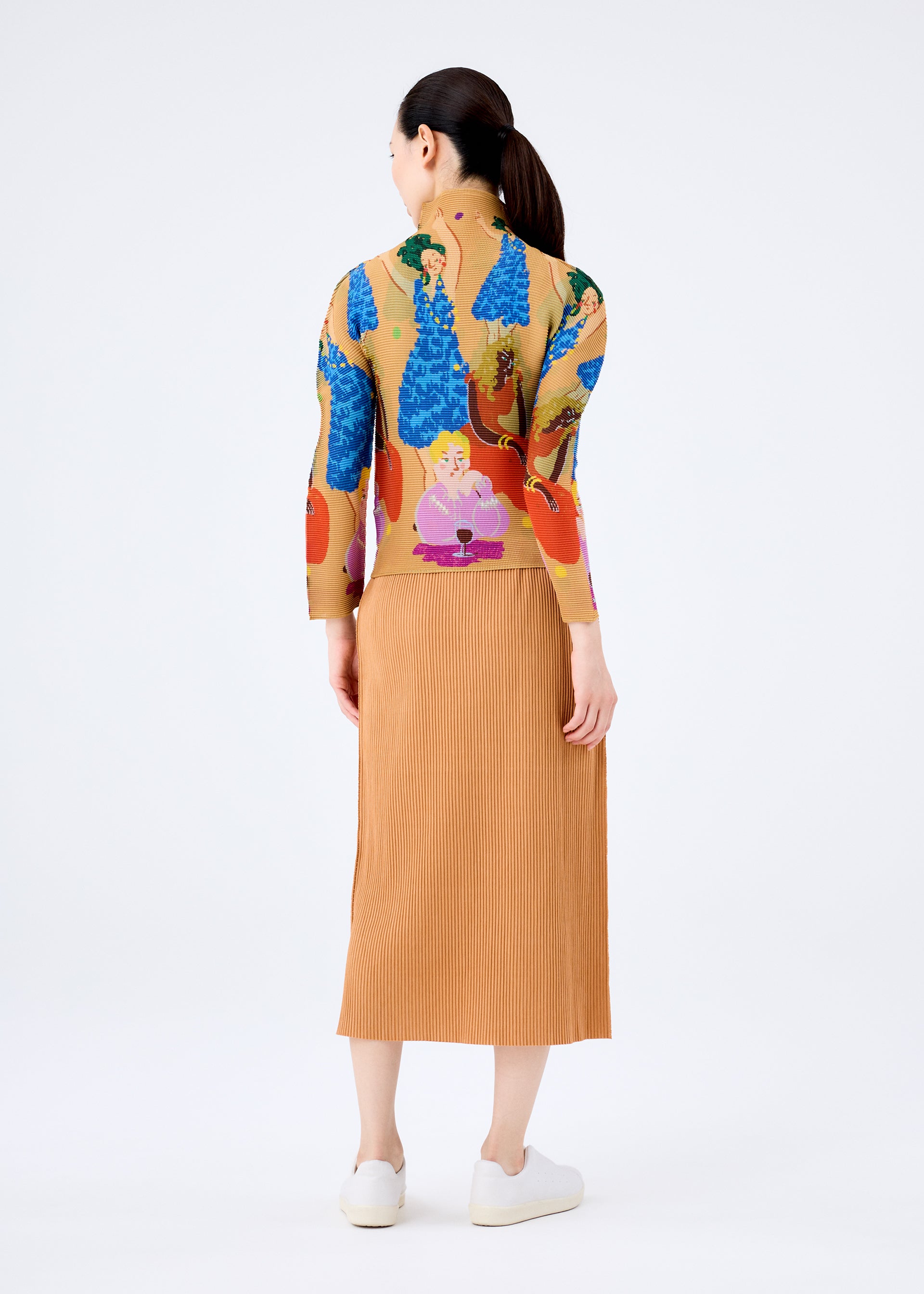 MIX FINE KNIT PLEATS BOTTOM – isseymiyake.com