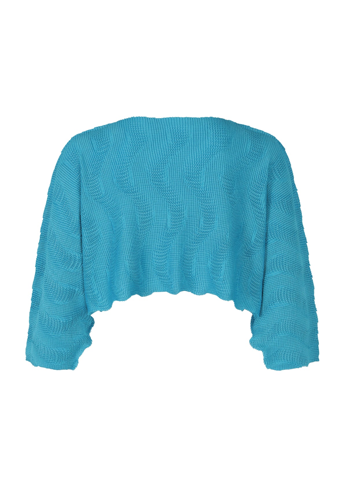 WAVE KNIT STRETCH PLEATS、ウィメンズ_トップス_トップ、ディテール画像1