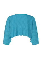 WAVE KNIT STRETCH PLEATS、ウィメンズ_トップス_トップ、ディテール画像1