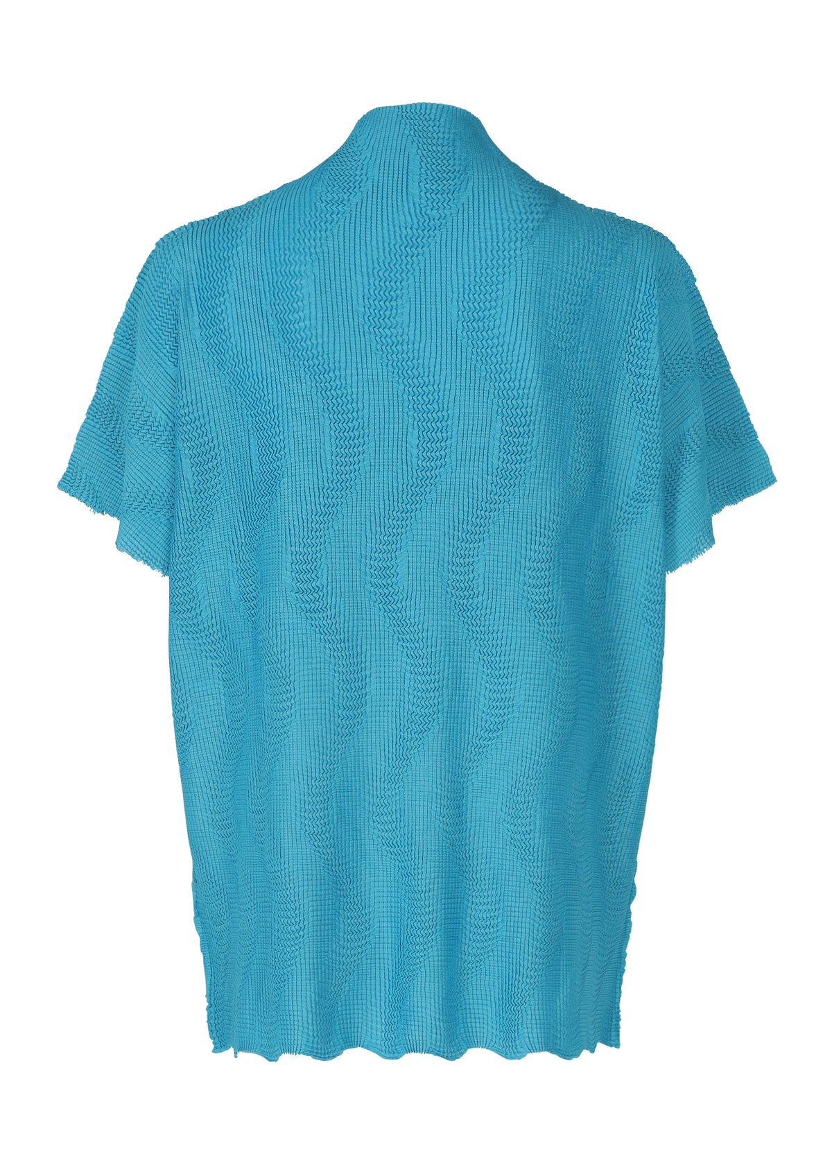 WAVE KNIT STRETCH PLEATS、ウィメンズ_トップス_トップ、ディテール画像1