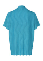 WAVE KNIT STRETCH PLEATS、ウィメンズ_トップス_トップ、ディテール画像1