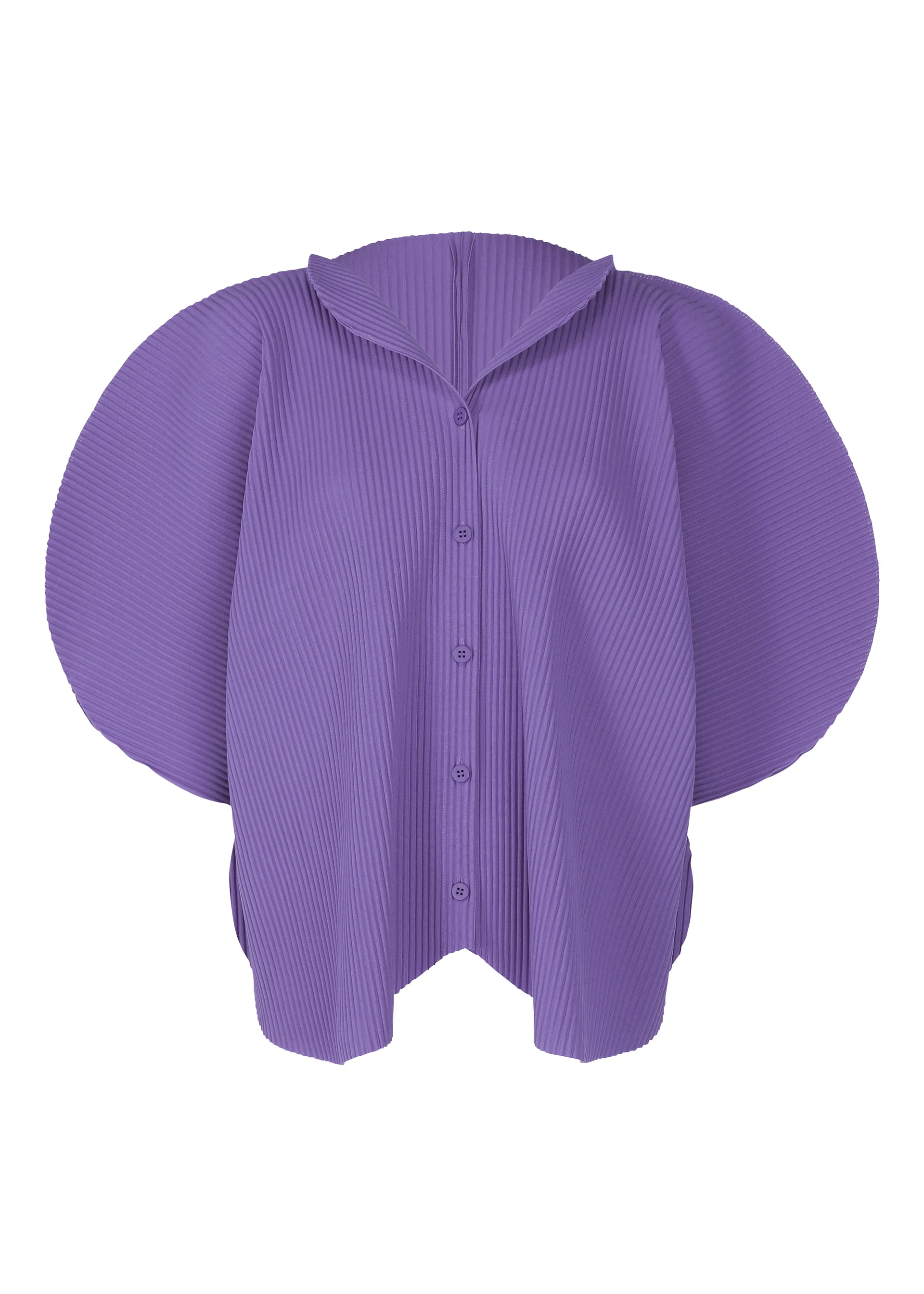 CLOVER PLEATS、ウィメンズ_トップス_カーディガン、パープル