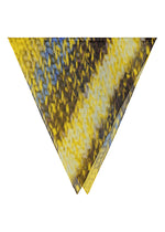 MIX YARN KNIT PLEATS STOLE、アクセサリー&その他_ストール、イエロー