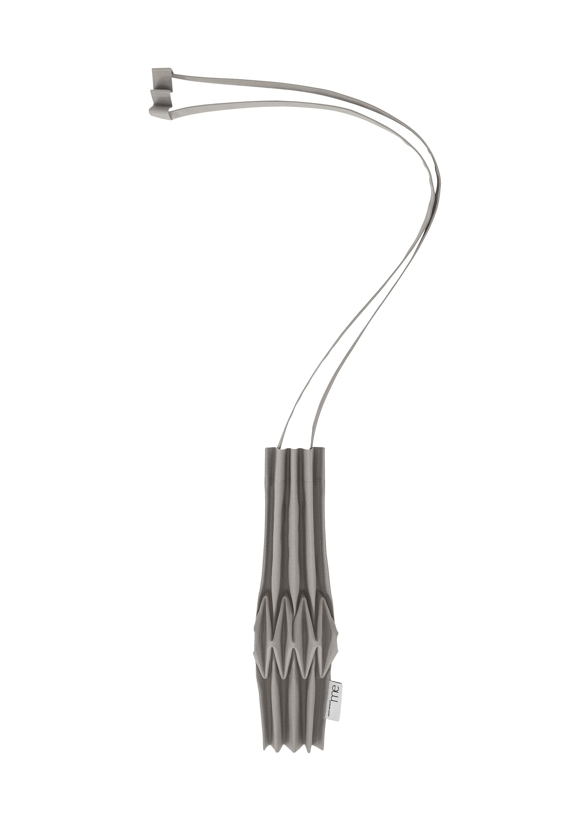 CUBE PLEATS BAG、バッグ&財布_ショルダーバッグ、グレー