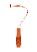 CUBE PLEATS BAG、バッグ&財布_ショルダーバッグ、オレンジ