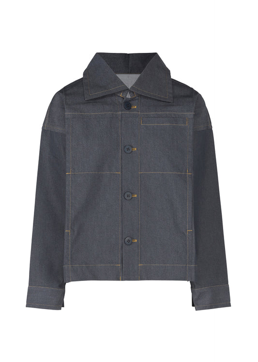 FLAT DENIM、ウィメンズ_ジャケット&コート_ジャケット＆ブルゾン、ネイビー