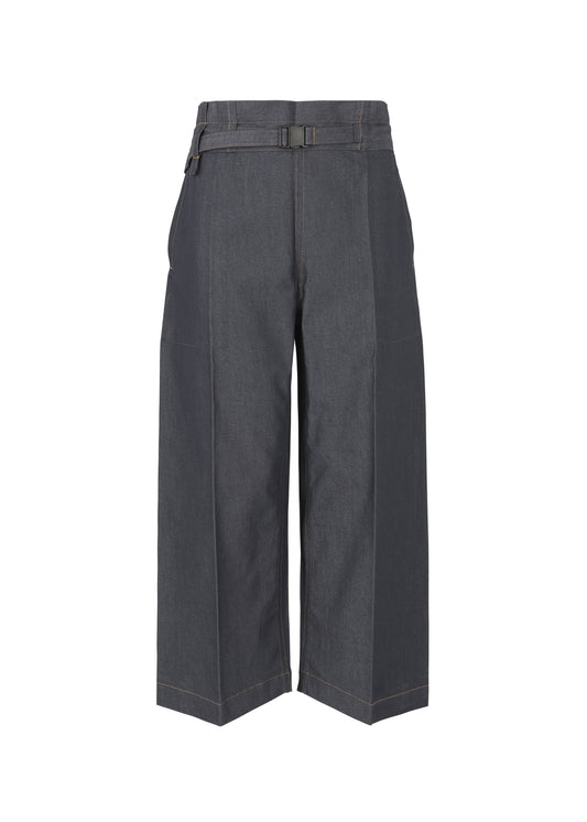 FLAT DENIM、ウィメンズ_パンツ、ネイビー