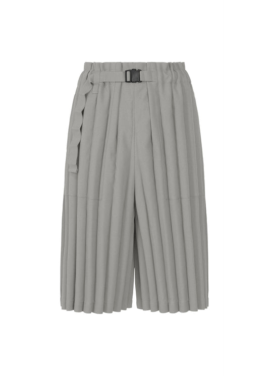 RIPPLE PLEATS、ウィメンズ_パンツ、グレー